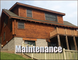  Tyner, North Carolina Log Home Maintenance
